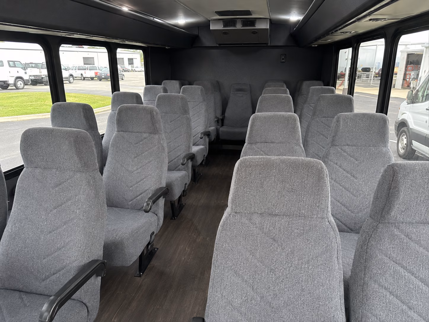 san ramon 20 passenger minibus inside