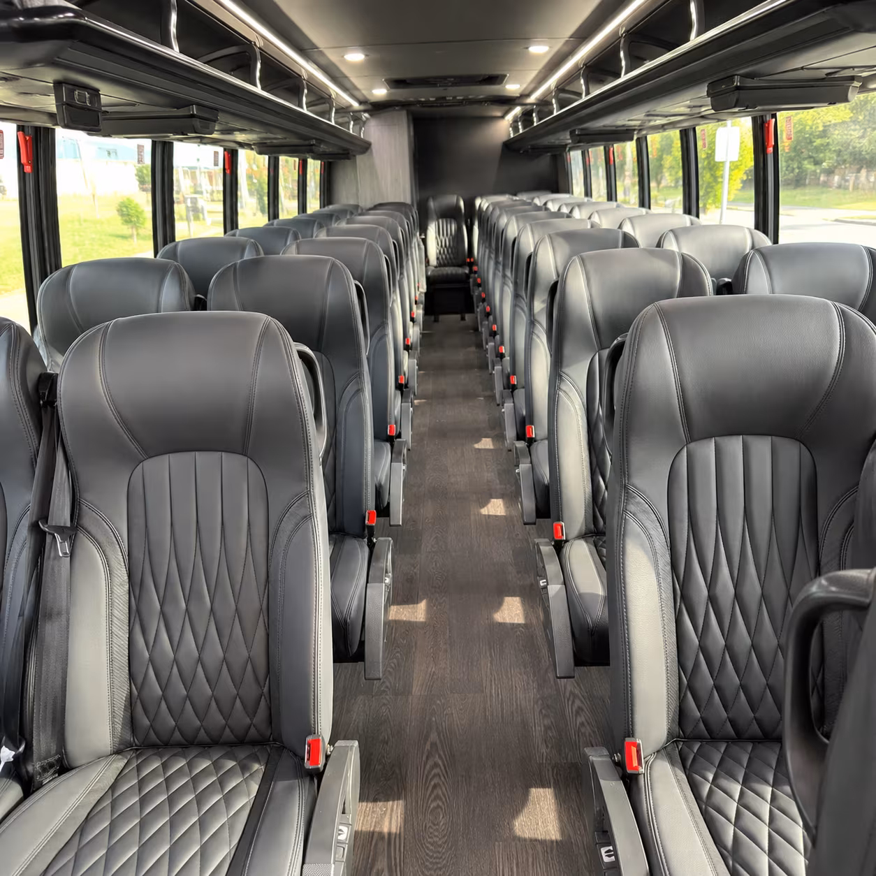 san ramon 25 passenger minibus inside