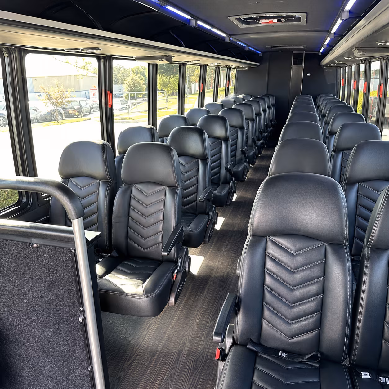 san ramon 30 passenger minibus inside