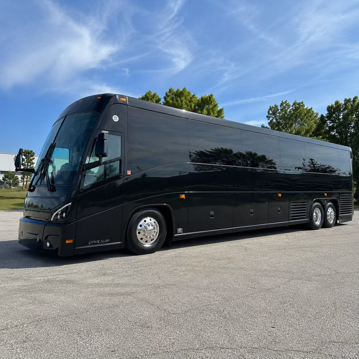 san ramon 47 passenger charter bus