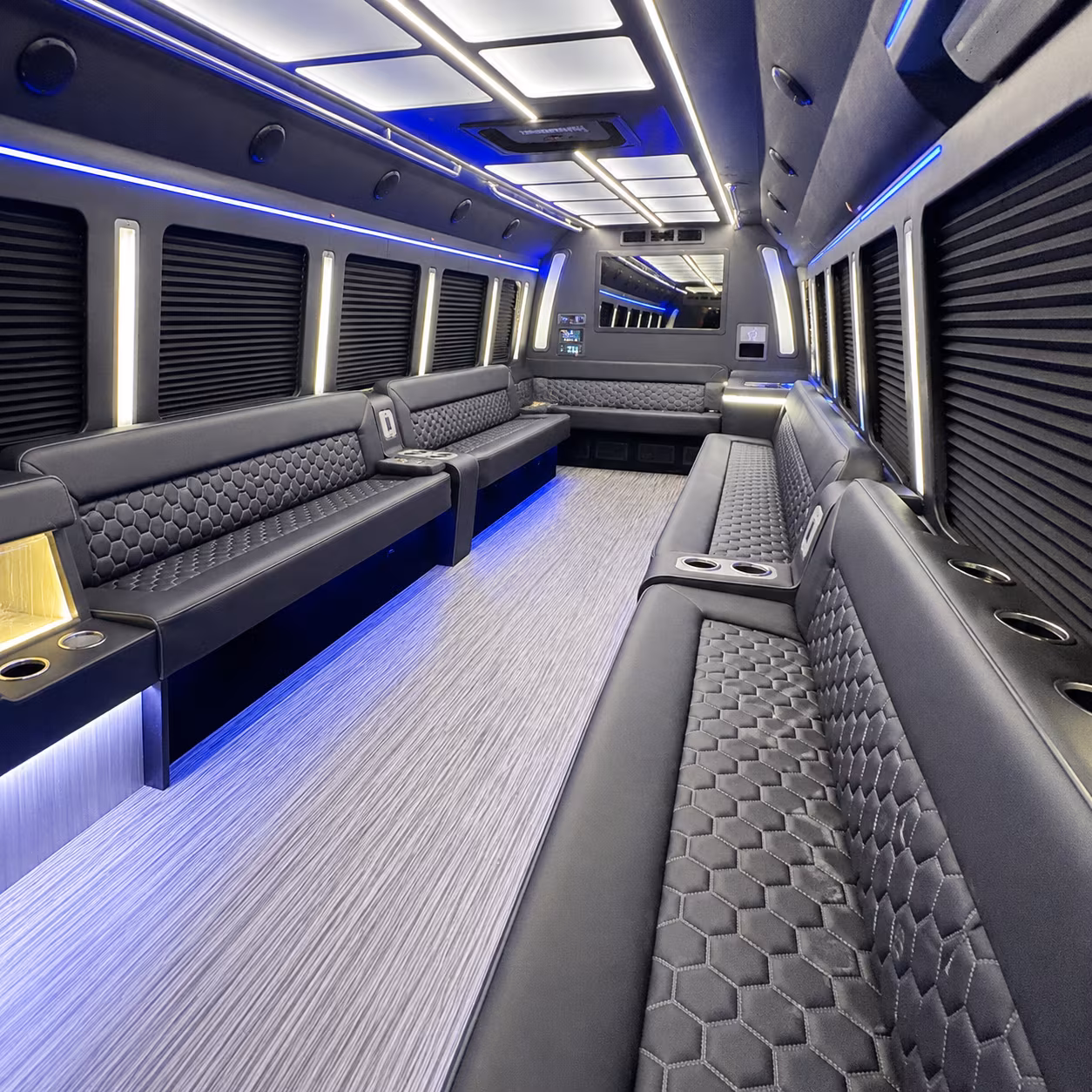 san ramon party bus inside